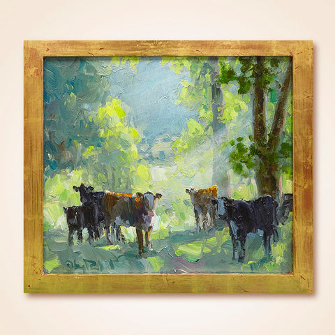 "Sun Rays" Original Oil Painting by Gregory Packard