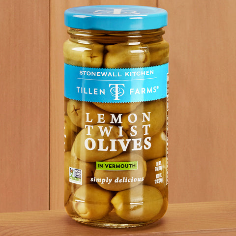 Stonewall Kitchen Tillen Farms Lemon Twist Olives - 12 oz