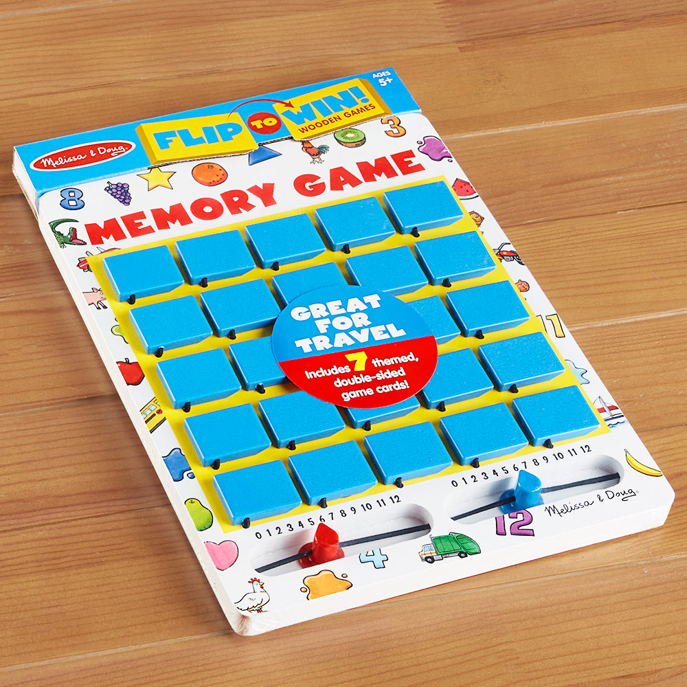 Melissa & Doug Flip to Win Travel Memory Game
