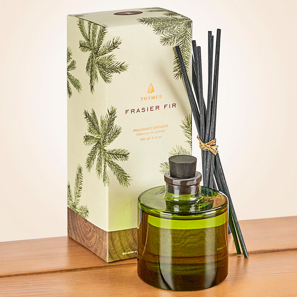 Thymes Petite Pine Needle Reed Diffuser - 4 fl oz - Frasier Fir