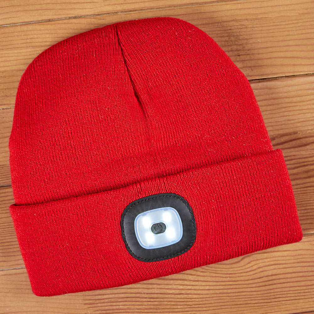 Ski hat with led light discount