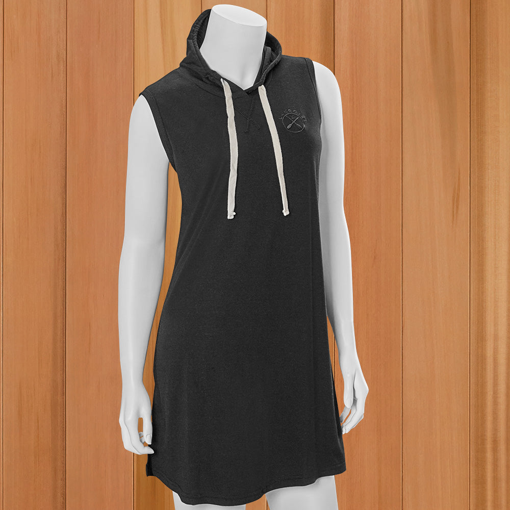 Lakegirl Women's Sleeveless Hooded Dress