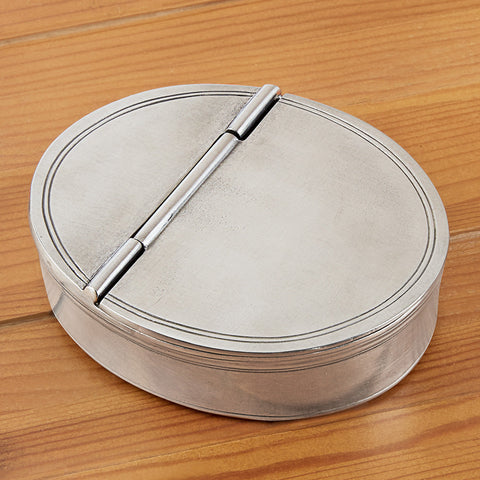 MATCH Oval Lidded Cigar Ashtray