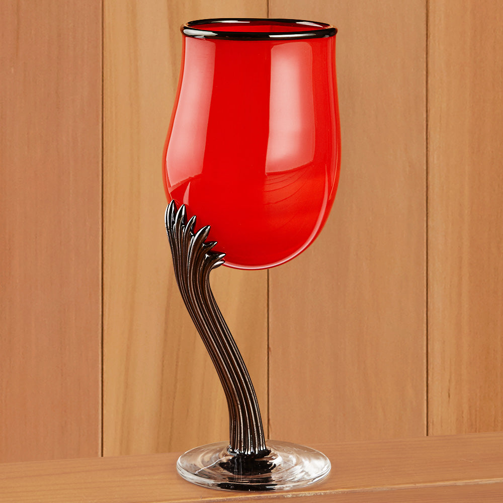 Robinson Scott Side Stem Glass Goblet