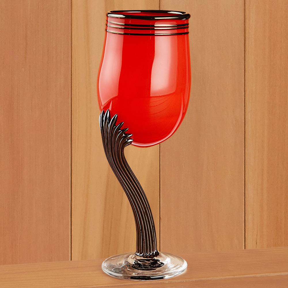 Robinson Scott Side Stem Glass Goblet