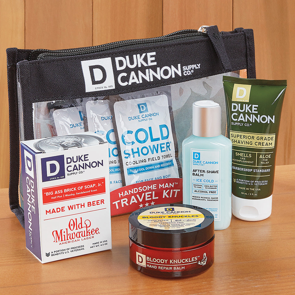 Duke Cannon Handsome Man Travel Kit – To The Nines Manitowish Waters