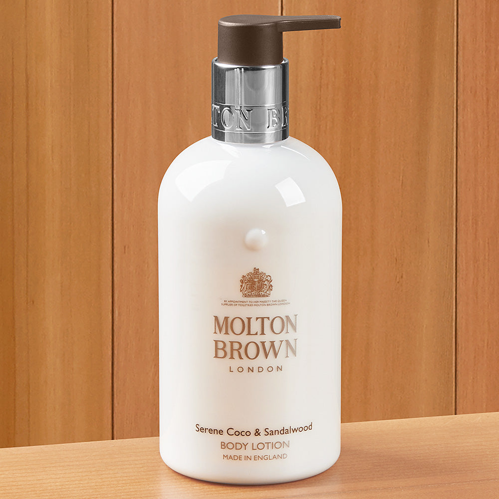 Molton Brown Shower Gel/Body Lotion, Serene Coco & Sandalwood