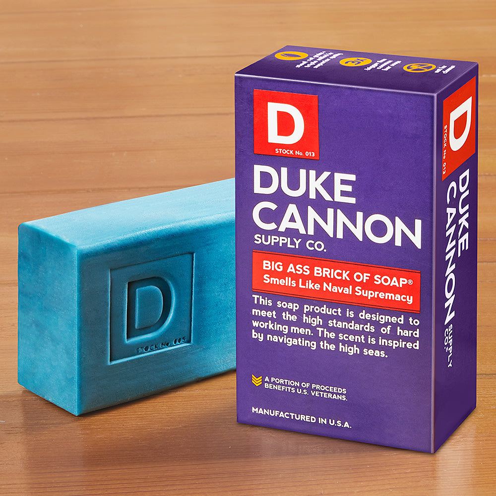 Duke Cannon WWII Big Ass Brick of Soap, Naval Supremacy