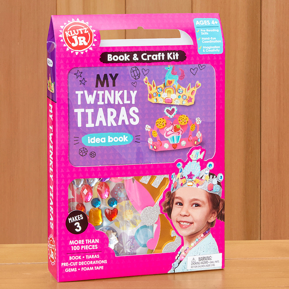 Klutz Jr My Twinkly Tiaras Craft Kit – To The Nines Manitowish Waters