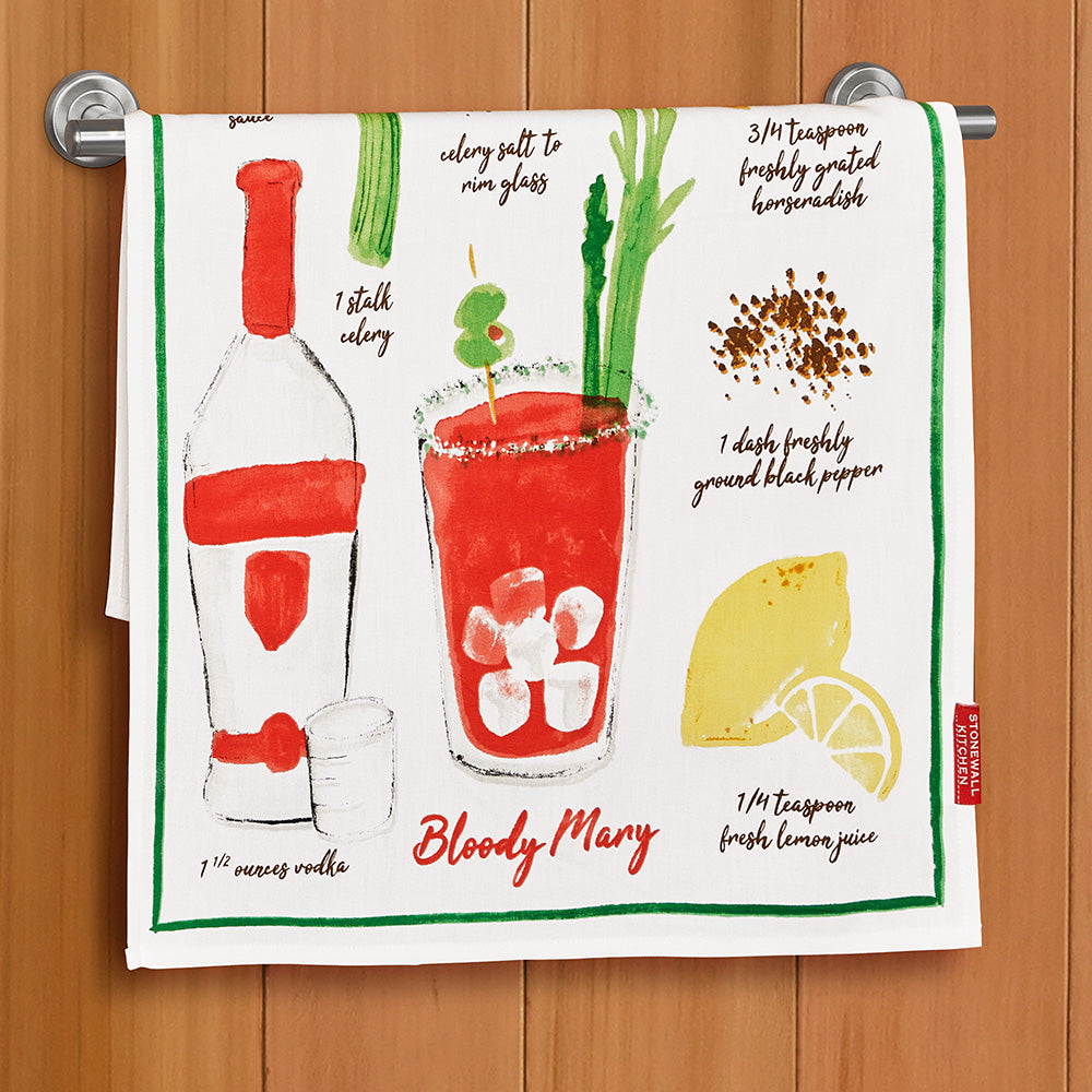 Stonewall Kitchen Tea Towel, Bloody Mary