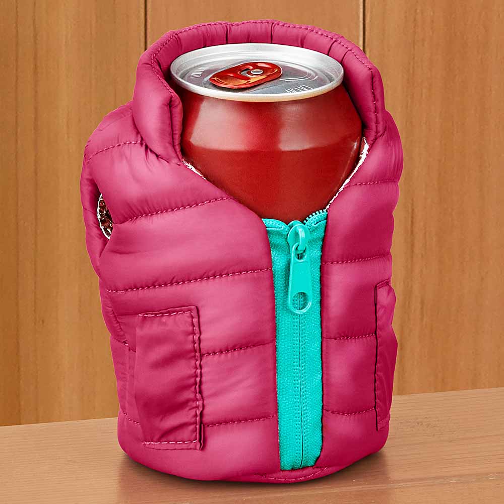 Puffin Insulated Vest Can Koozie