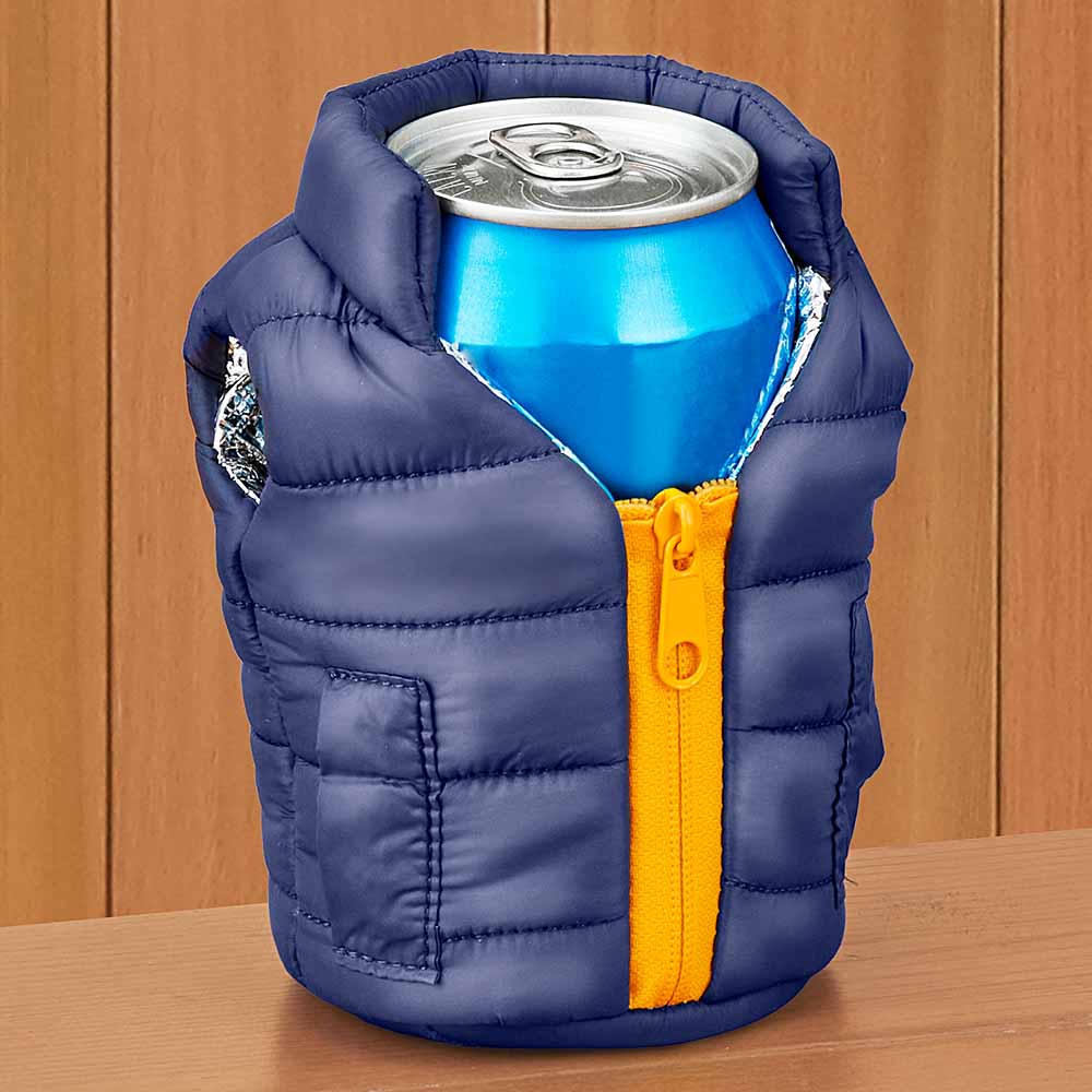 Puffin Insulated Vest Can Koozie
