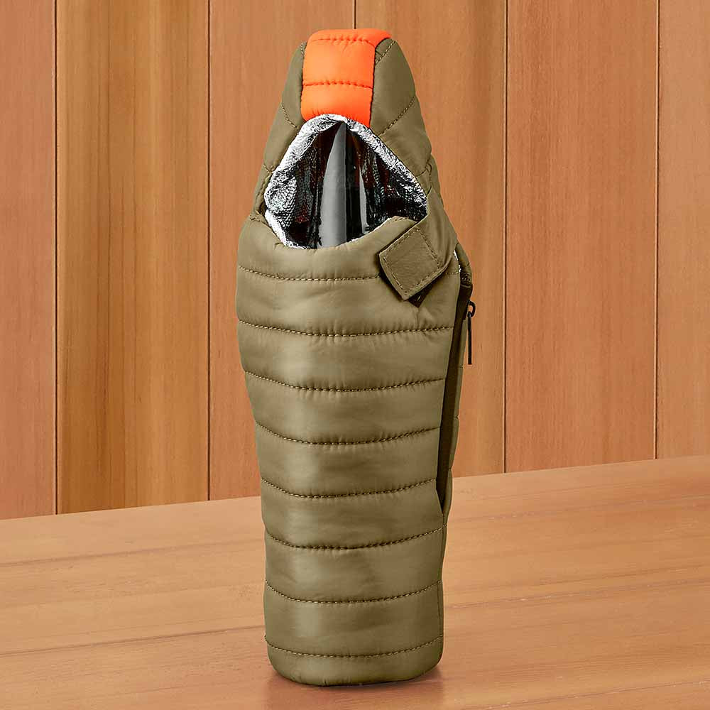 Puffin Insulated Sleeping Bag Bottle Koozie
