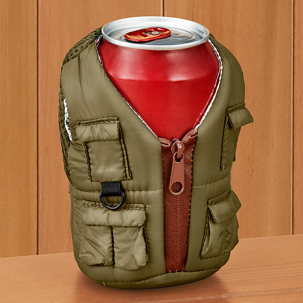 Puffin Insulated Vest Can Koozie
