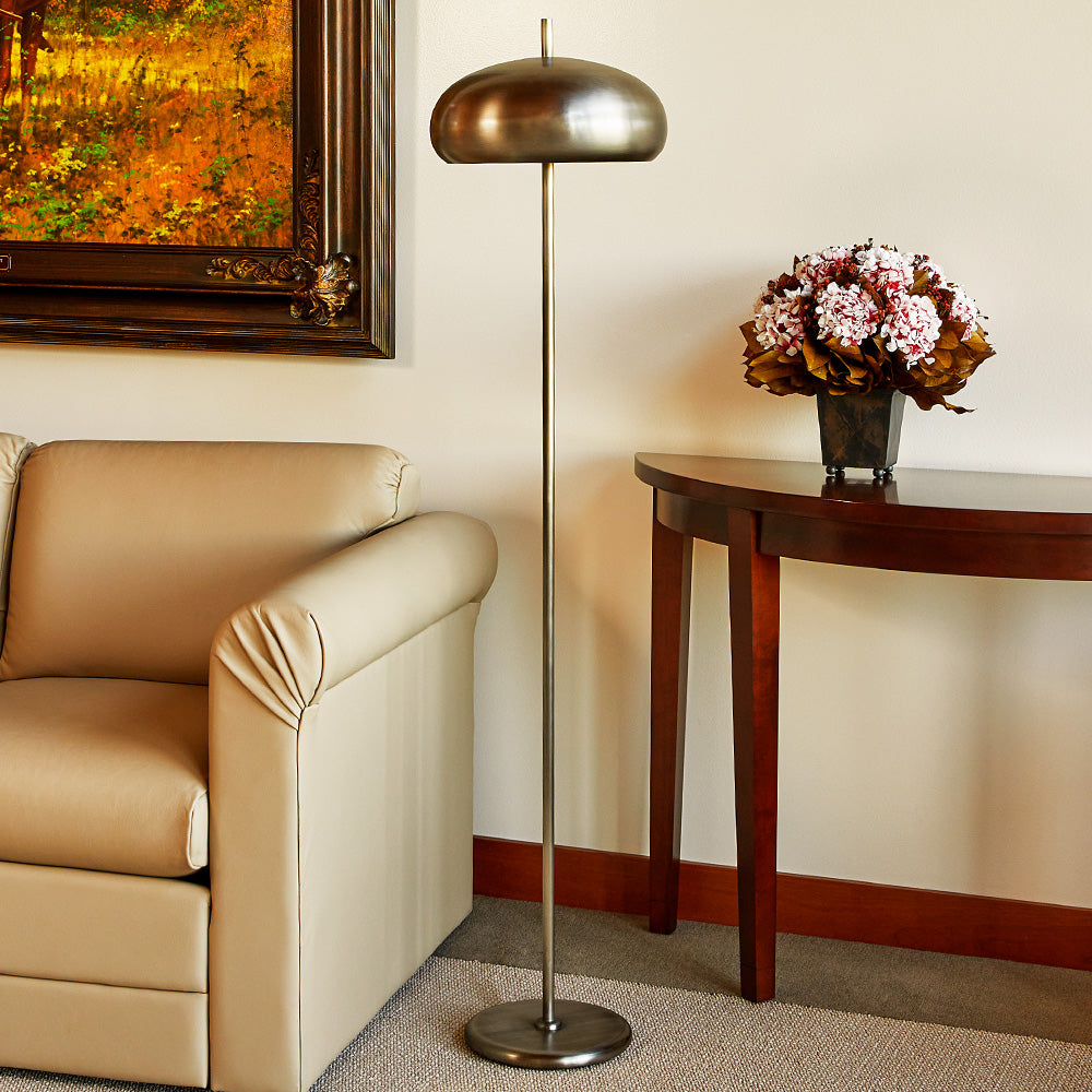 Domed Metal Floor Lamp