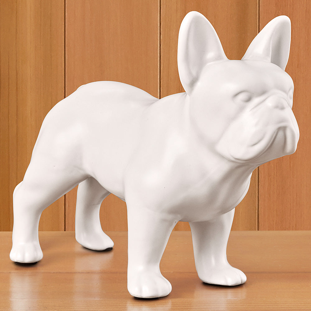 Ceramic French Bulldog Figurine
