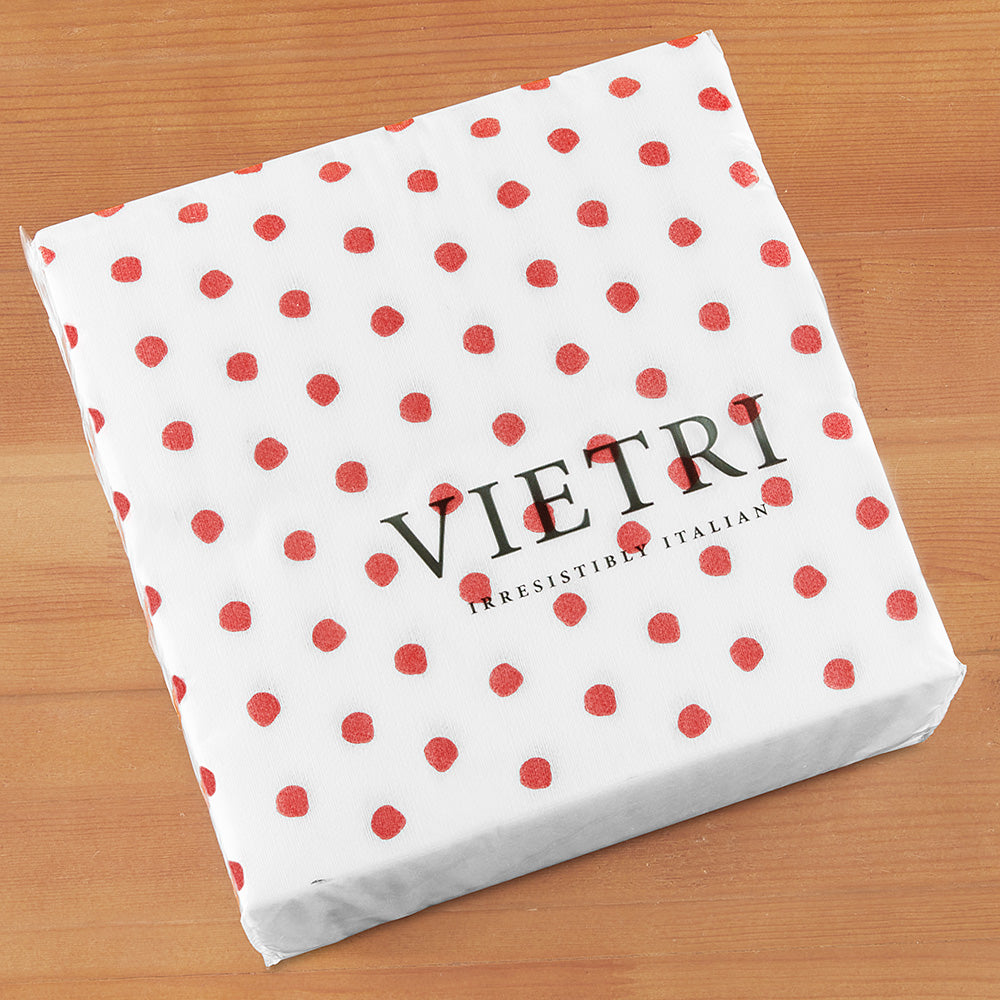 Vietri Papersoft Napkins, Red Dot