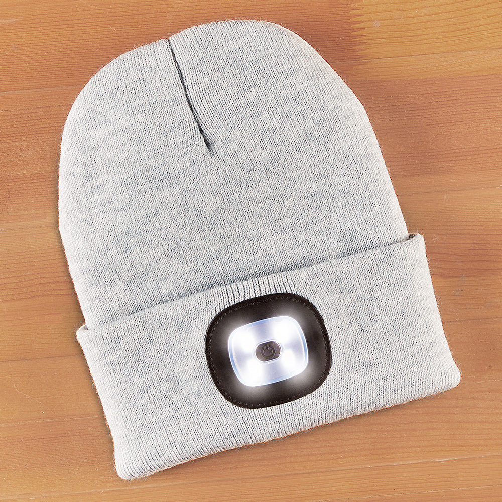 Night Scope Rechargeable LED Light Beanie, Women's Brightside