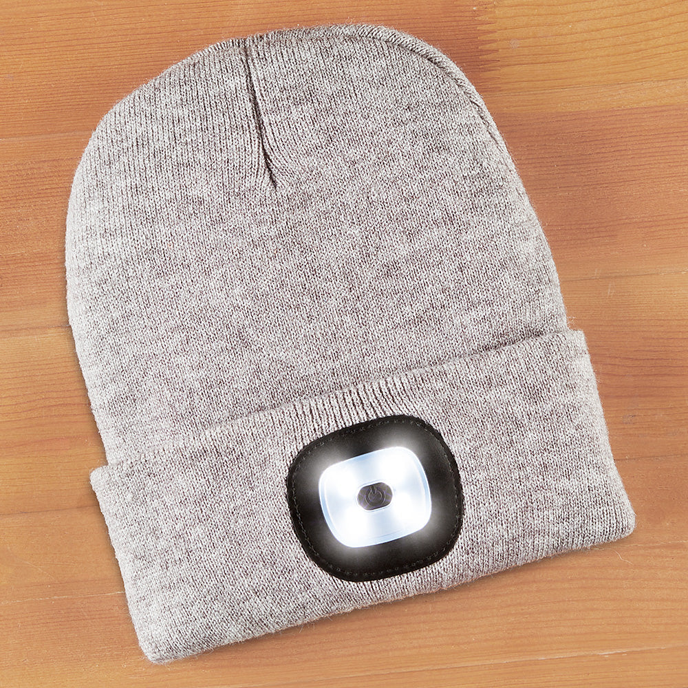 Night Scope Rechargeable LED Light Beanie, Women's Brightside