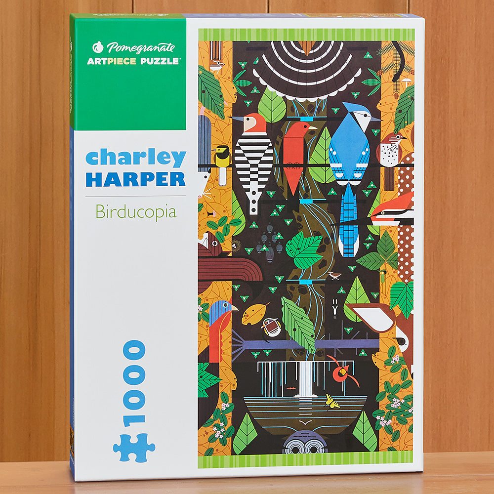 1,000 Piece Jigsaw Puzzle, "Birducopia" by Charley Harper
