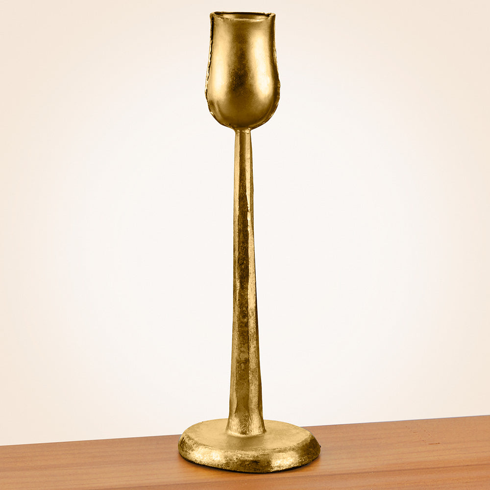 Auric Brass Candlesticks – To The Nines Manitowish Waters