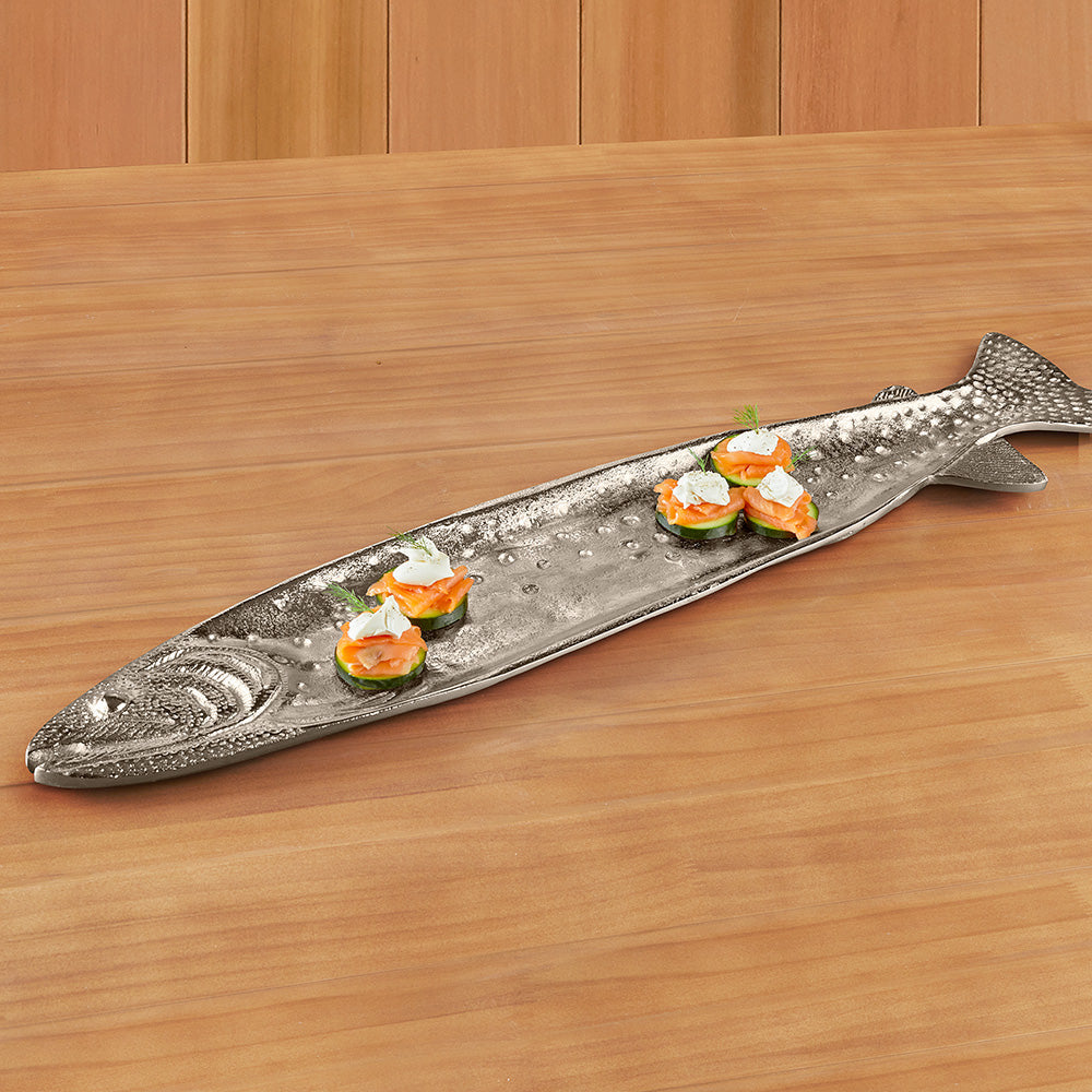 Aluminum Fish Serving Tray