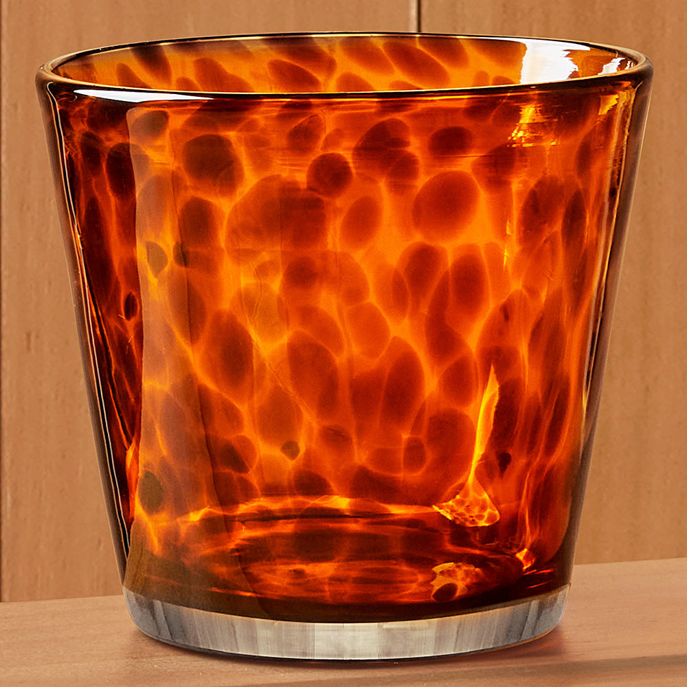 Tortoise Glass Tumbler