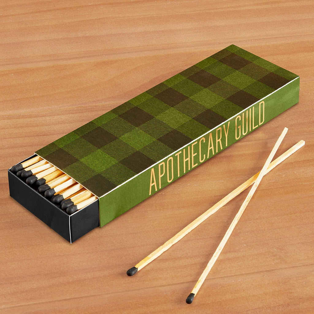 Apothecary Guild Long Reach Matches, Buffalo Plaid