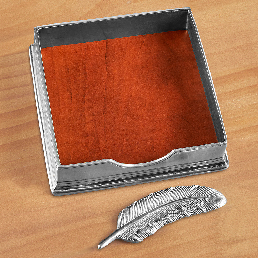 MATCH Pewter Cocktail Napkin Holder