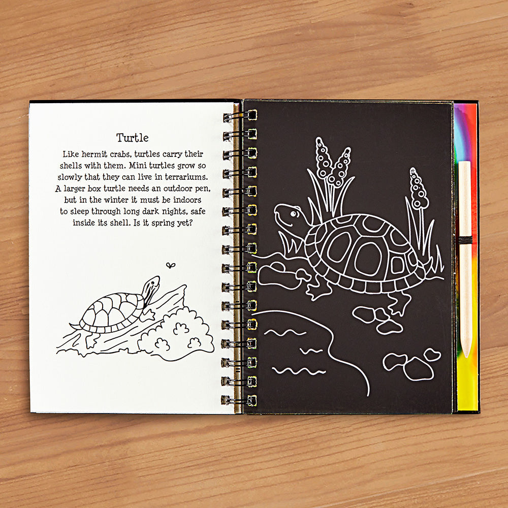 "Pet Shop" Scratch and Sketch Art Activity Book