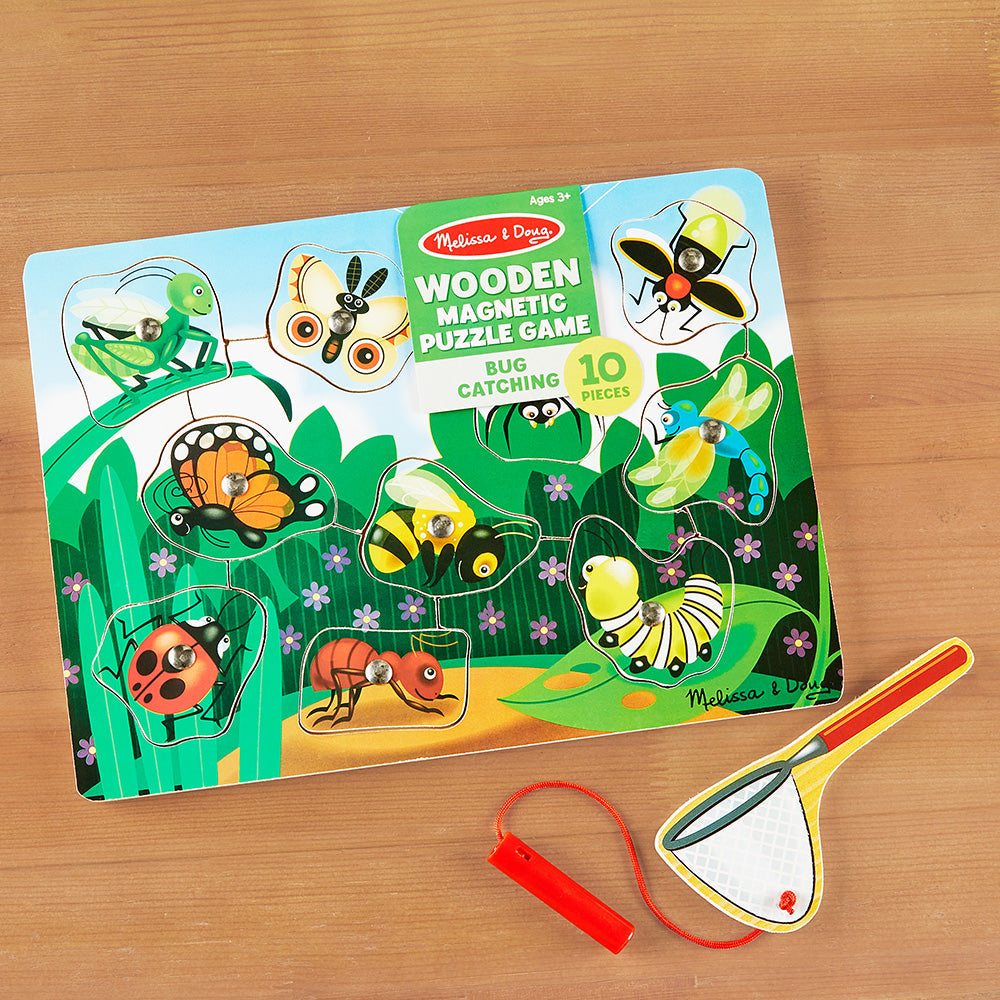 Melissa & Doug Bug-Catching Magnetic Puzzle Game – To The Nines
