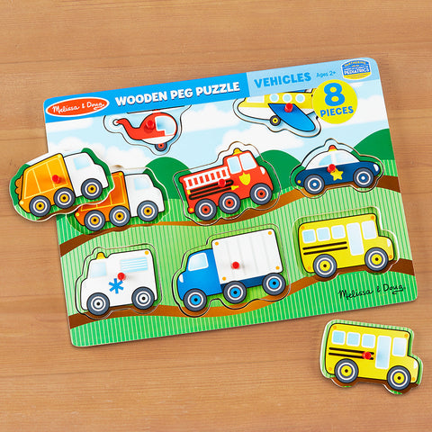 Melissa & Doug Vehicles Puzzle