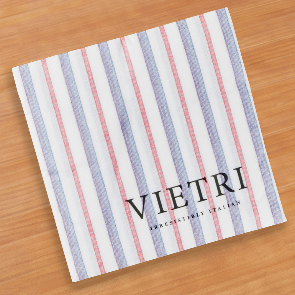 Vietri Papersoft Napkins, Americana Stripe