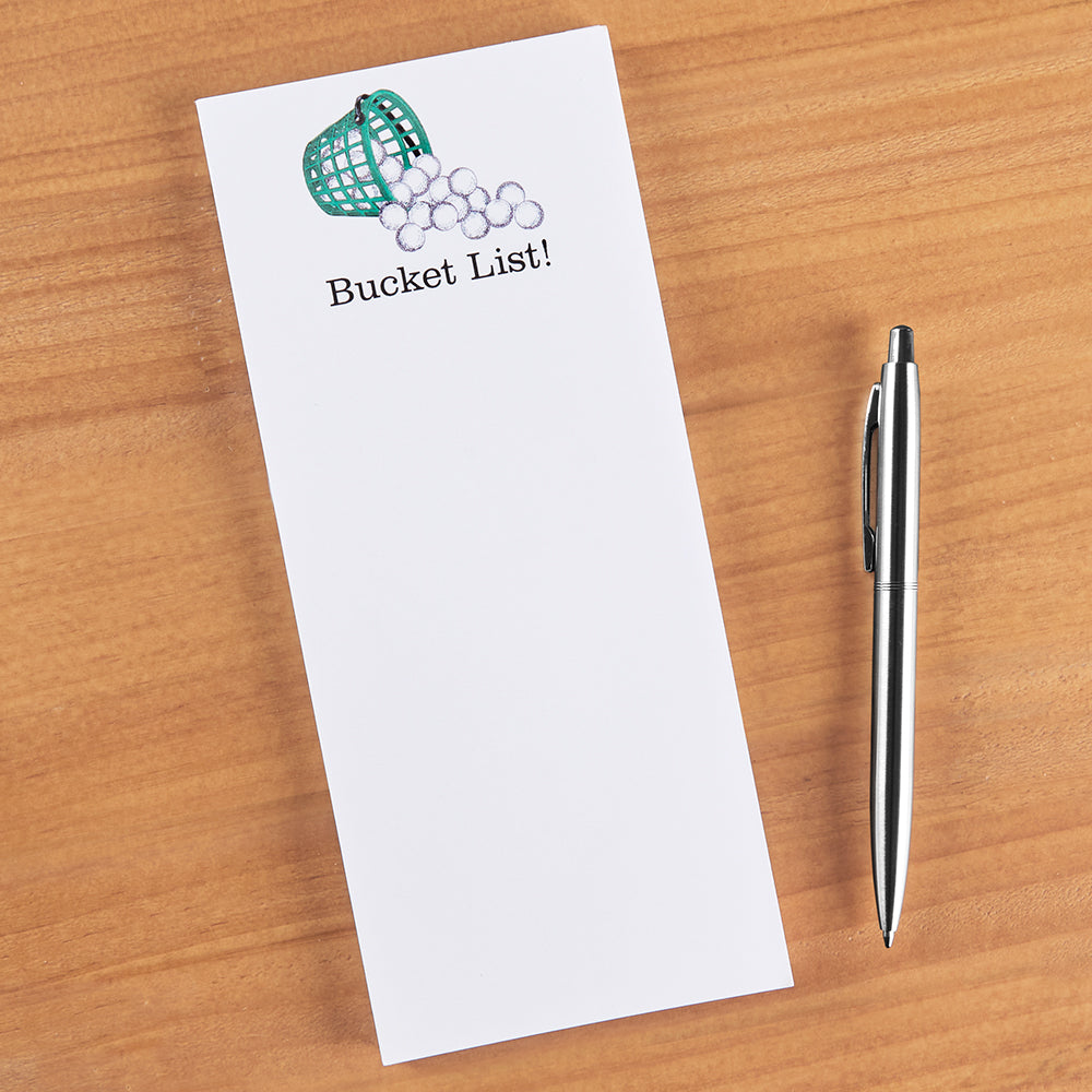 "Bucket List" Notepad
