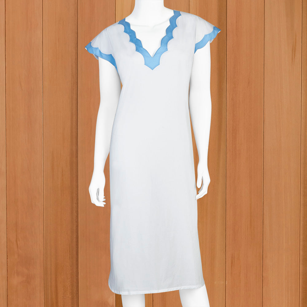 Lenora by Dina Yang Helen Cap Sleeve Nightgown