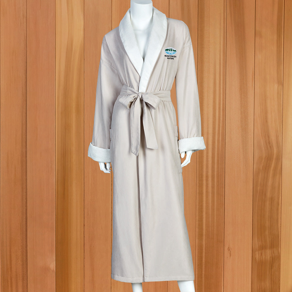 Manitowish Waters Boca Terry Microfiber Spa Robe