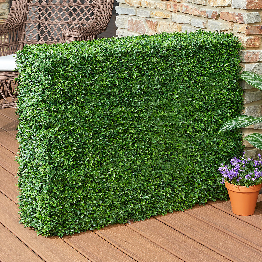 Faux Boxwood Hedge