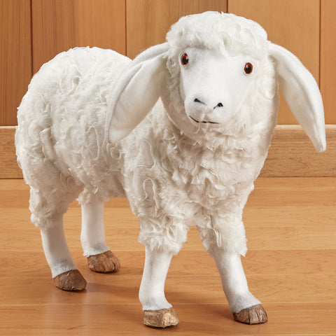 Wooly Sheep Figurine