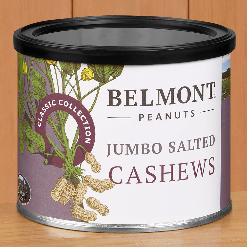 Belmont Gourmet Jumbo Salted Cashews - 10 oz