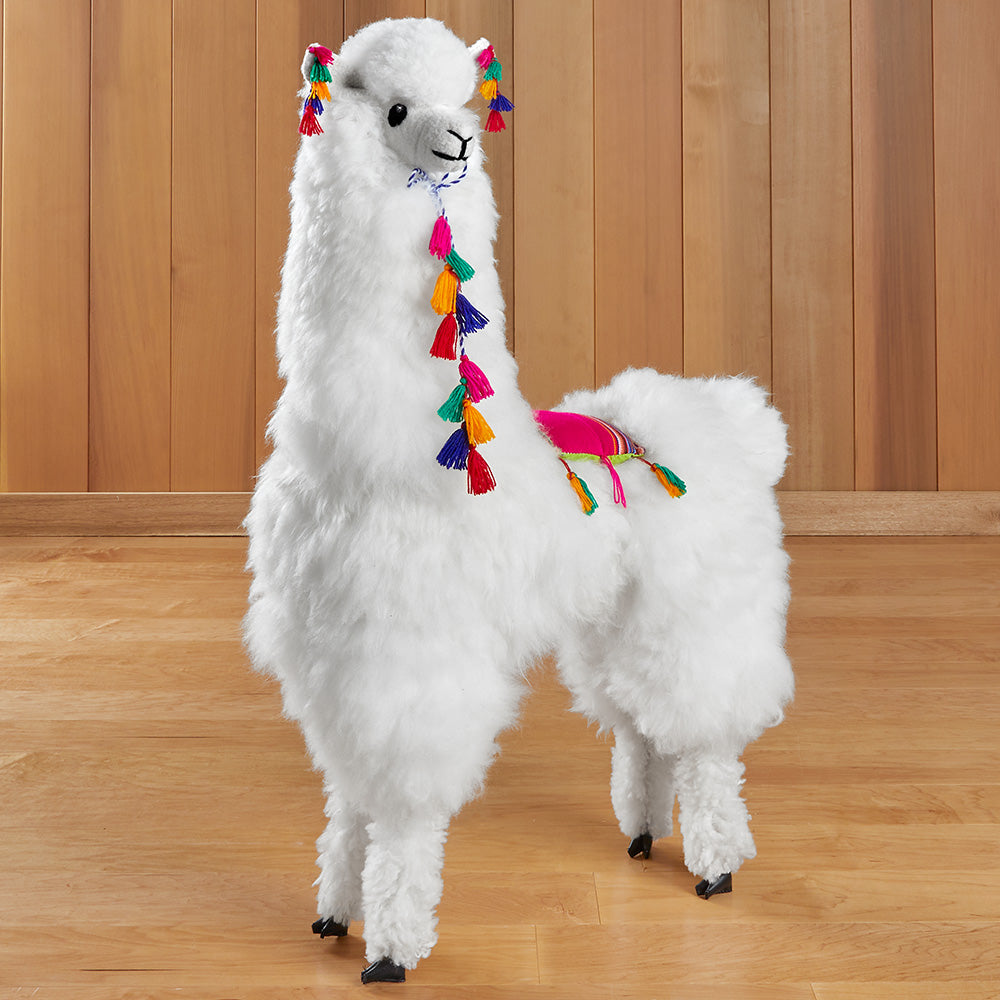 Festive Ferdinand, the Peruvian Llama