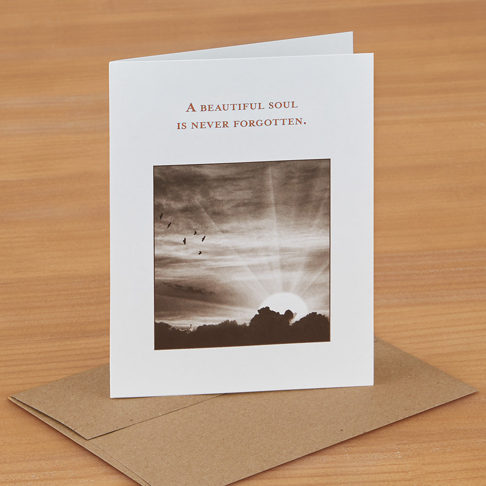 Shannon Martin Sympathy Card, Beautiful Soul