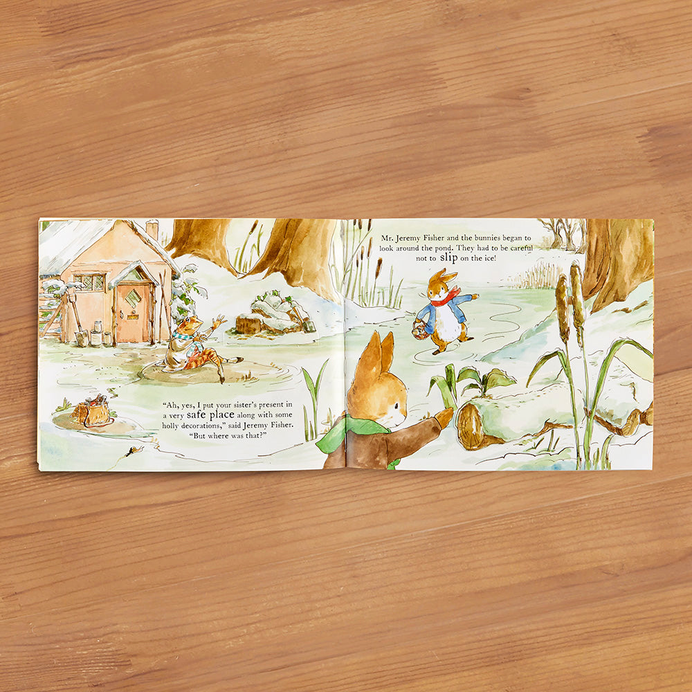 "The Christmas Present Hunt" Children's Lift-the-Flap Book by Beatrix Potter