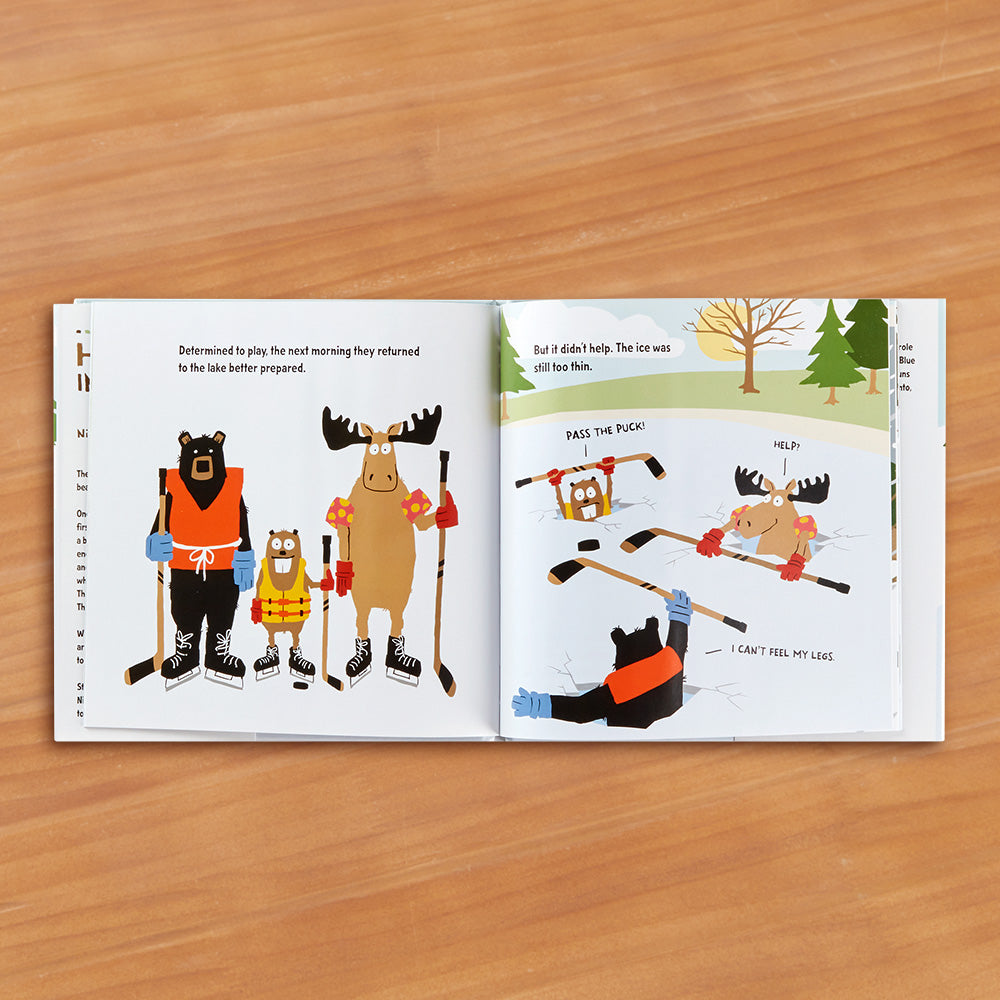 "Hockey in the Wild" by Nicholas Oldland
