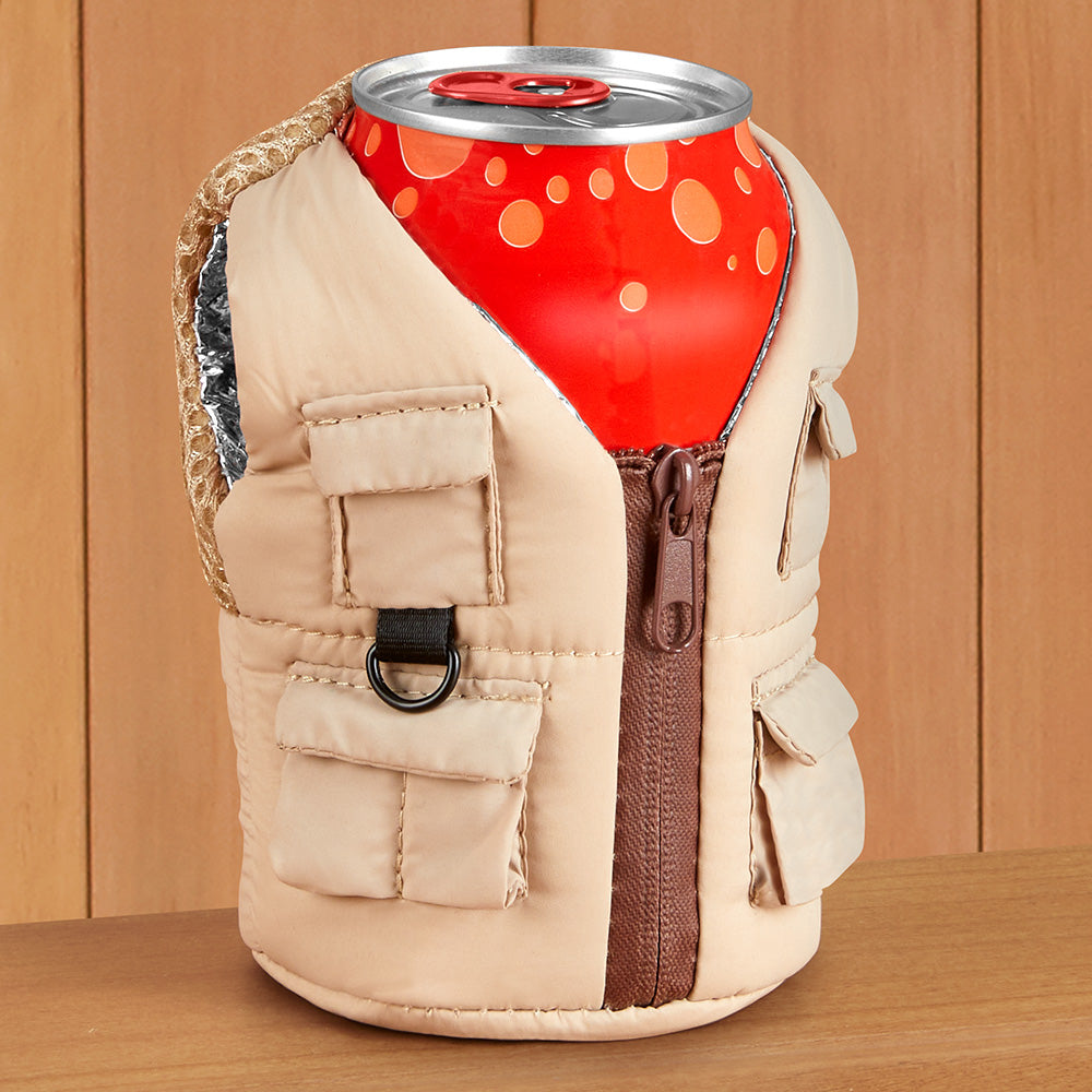 Puffin Insulated Vest Can Koozie