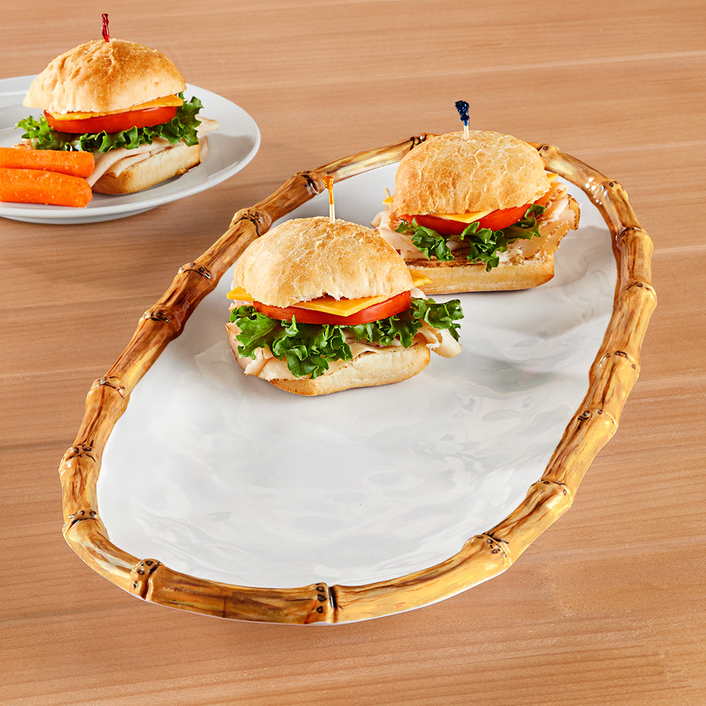 Beatriz Ball VIDA Bamboo Melamine Platter