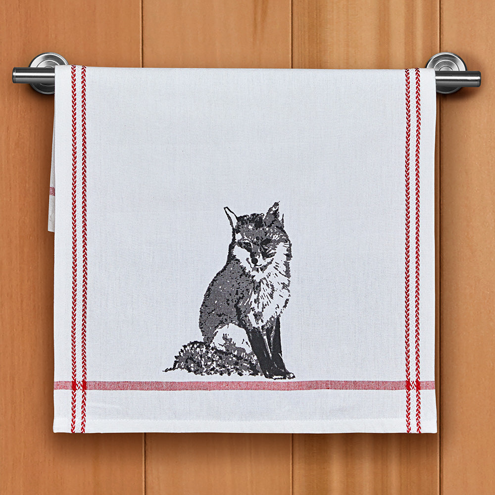 Woodland Winter Sketches Kitchen Tea Towels – To The Nines Manitowish Waters