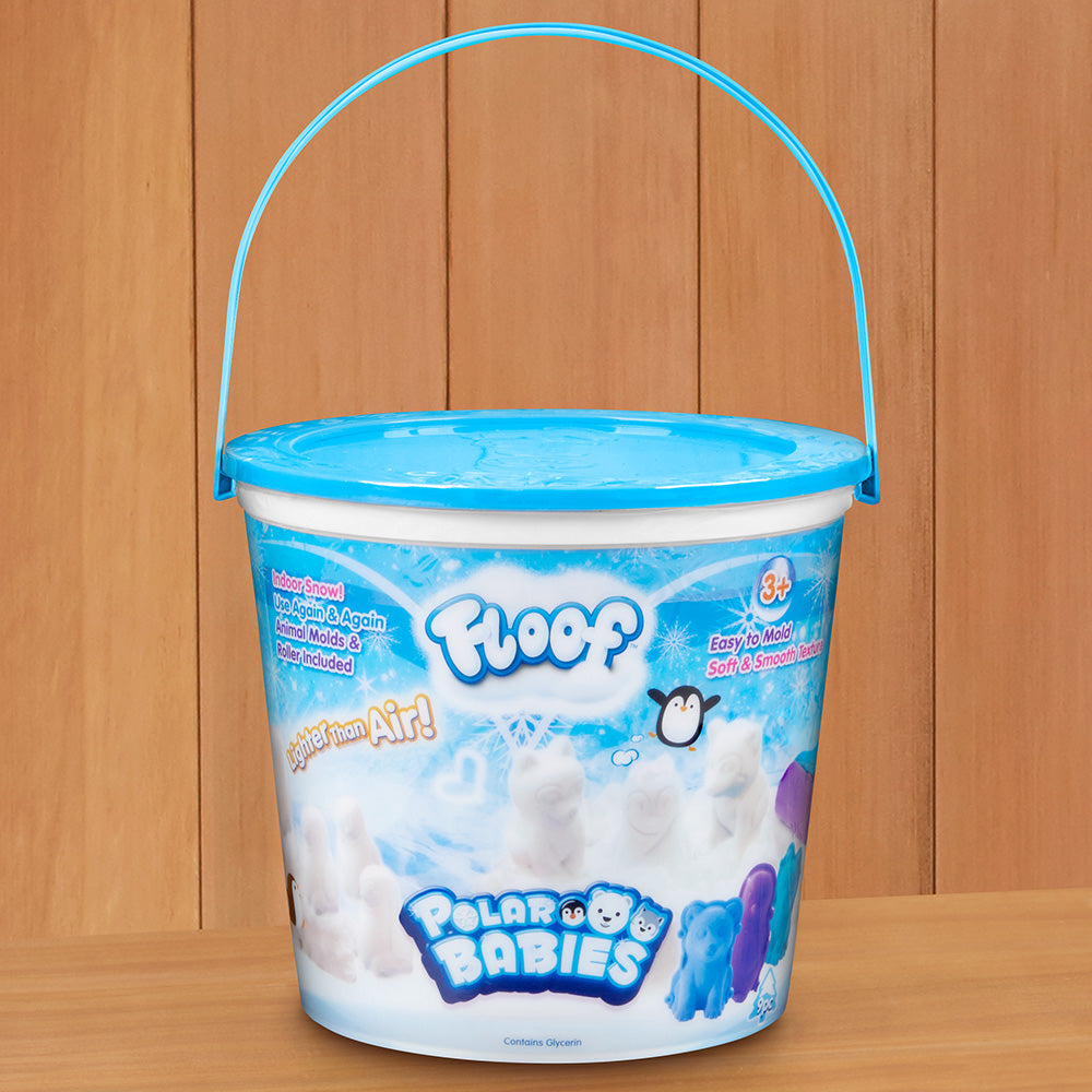 Jual FLOOF - Bucket Space Mission - fluffy molding/dough-Snow/Salju mainan  - Jakarta Barat - Ayudimas