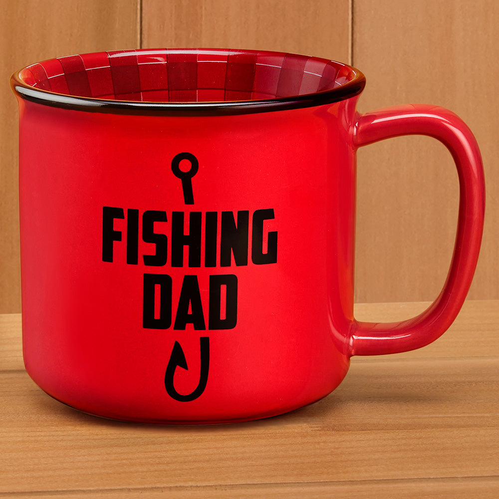 Stoneware Dad Mug, Fishing