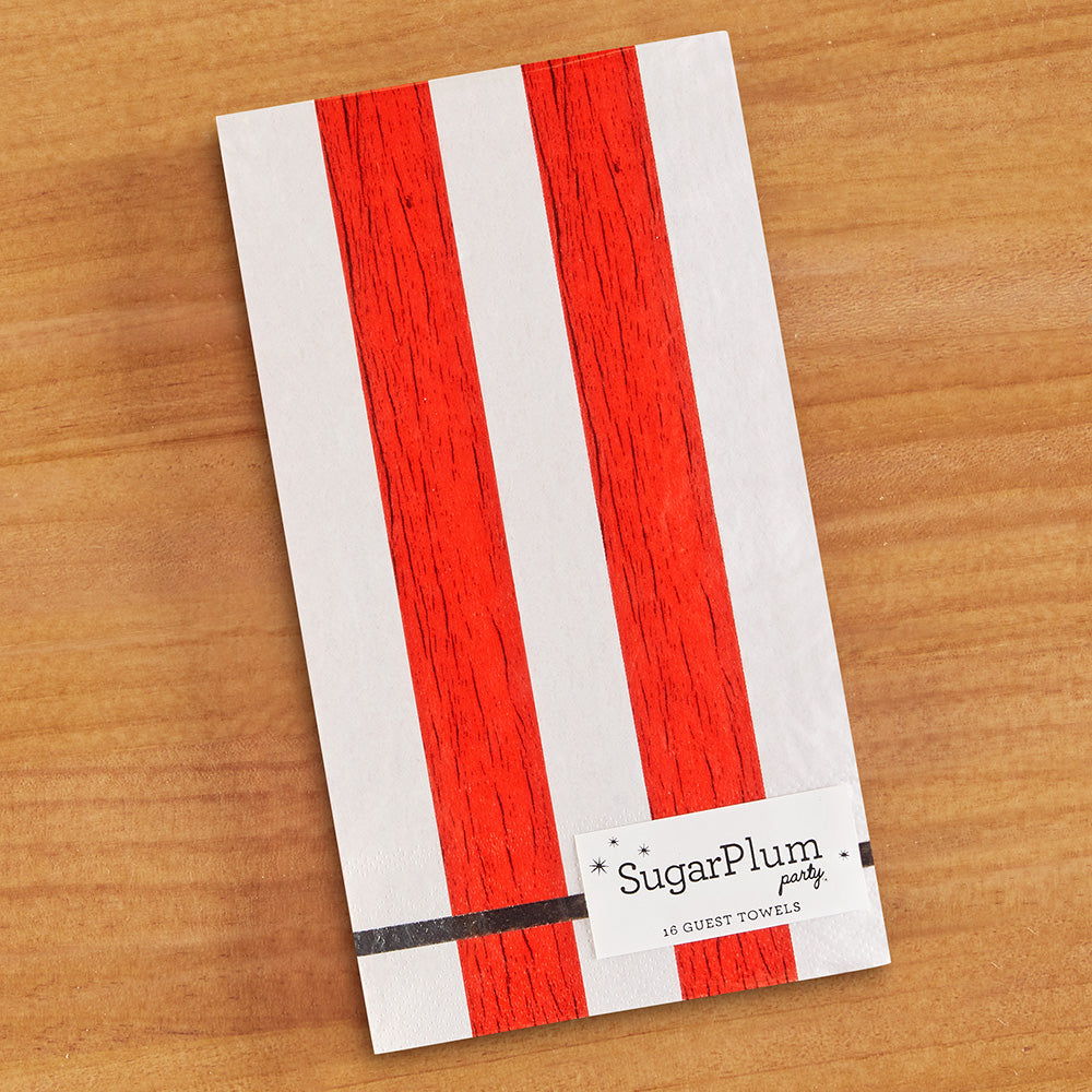 SugarPlum Party Paper Napkins & Guest Towels, Stars & Stripes
