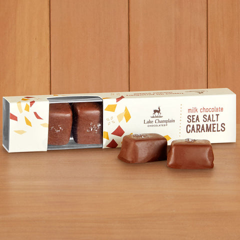 Lake Champlain Chocolate-Covered Sea Salt Caramels